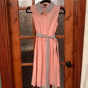 Jones NY pink shirt dress